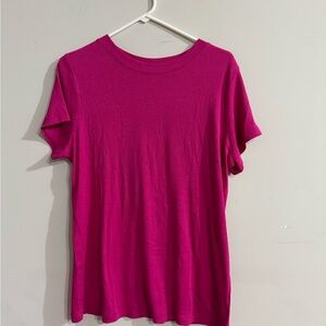 a new day Fuchsia Short Sleeve Tee
